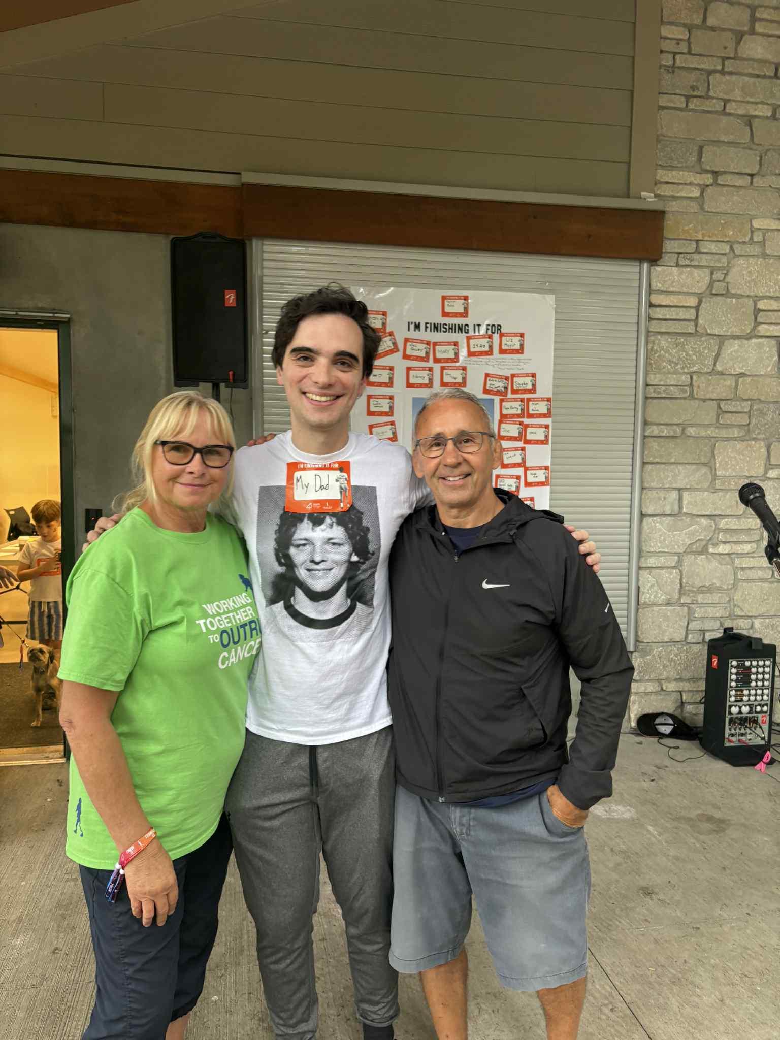 At the Terry Fox Run